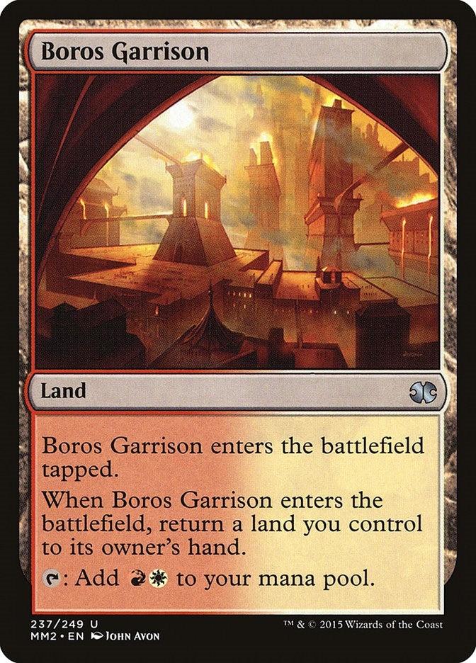 Image for Boros Garrison (Modern Masters 2015) (237) - Magic: The Gathering
