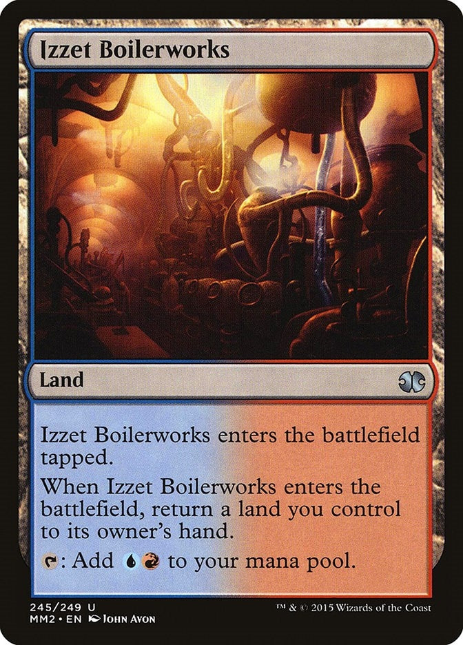Image for Izzet Boilerworks (Modern Masters 2015) (245) - Magic: The Gathering