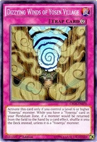 Image for Dizzying Winds of Yosen Village (Crossed Souls) (CROS-EN070) - YuGiOh