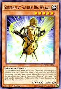 Image for Superheavy Samurai Big Waraji (Crossed Souls) (CROS-EN006) - YuGiOh