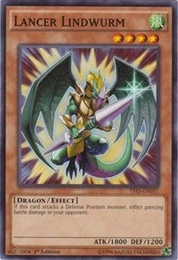 Image for Lancer Lindwurm (Starter Deck: Dark Legion) (YS15-ENL07) - YuGiOh
