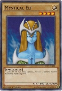 Image for Mystical Elf (Starter Deck: Saber Force) (YS15-ENF02) - YuGiOh