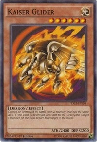 Image for Kaiser Glider (Starter Deck: Saber Force) (YS15-ENF04) - YuGiOh