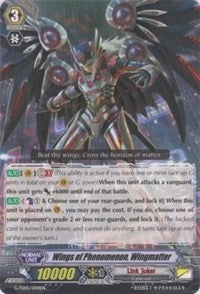 Image for Wings of Phenomenon, WIngmatter (G-TD05: Fateful Star Messiah) (G-TD05/004EN) - Cardfight Vanguard
