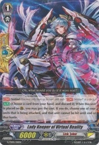 Image for Lady Keeper of Virtual Reality (G-TD05: Fateful Star Messiah) (G-TD05/011EN) - Cardfight Vanguard