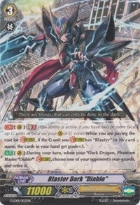 Image for Blaster Dark "Diablo" (G-Legend Deck Vol.1: The Dark) (G-LD01/003EN) - Cardfight Vanguard