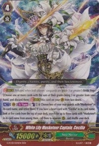 Image for White Lily Musketeer Captain, Cecilia (G-FC01: Fighter's Collection 2015) (G-FC01/024EN) - Cardfight Vanguard