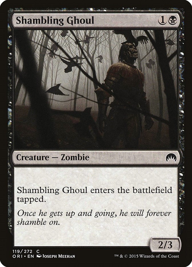 Image for Shambling Ghoul (Magic Origins) (119) - Magic: The Gathering