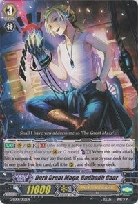 Image for Dark Great Mage, Badhabh Caar (RRR Foil) (G-Legend Deck Vol.1: The Dark) (G-LD01/002EN) - Cardfight Vanguard
