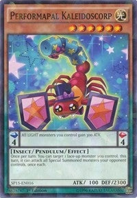 Image for Performapal Kaleidoscorp (Shatterfoil) (Star Pack ARC-V) (SP15-EN016) - YuGiOh