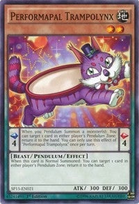 Image for Performapal Trampolynx (Star Pack ARC-V) (SP15-EN021) - YuGiOh
