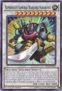 Image for Superheavy Samurai Warlord Susanowo (Star Pack ARC-V) (SP15-EN034) - YuGiOh