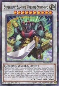 Image for Superheavy Samurai Warlord Susanowo (Shatterfoil) (Star Pack ARC-V) (SP15-EN034) - YuGiOh