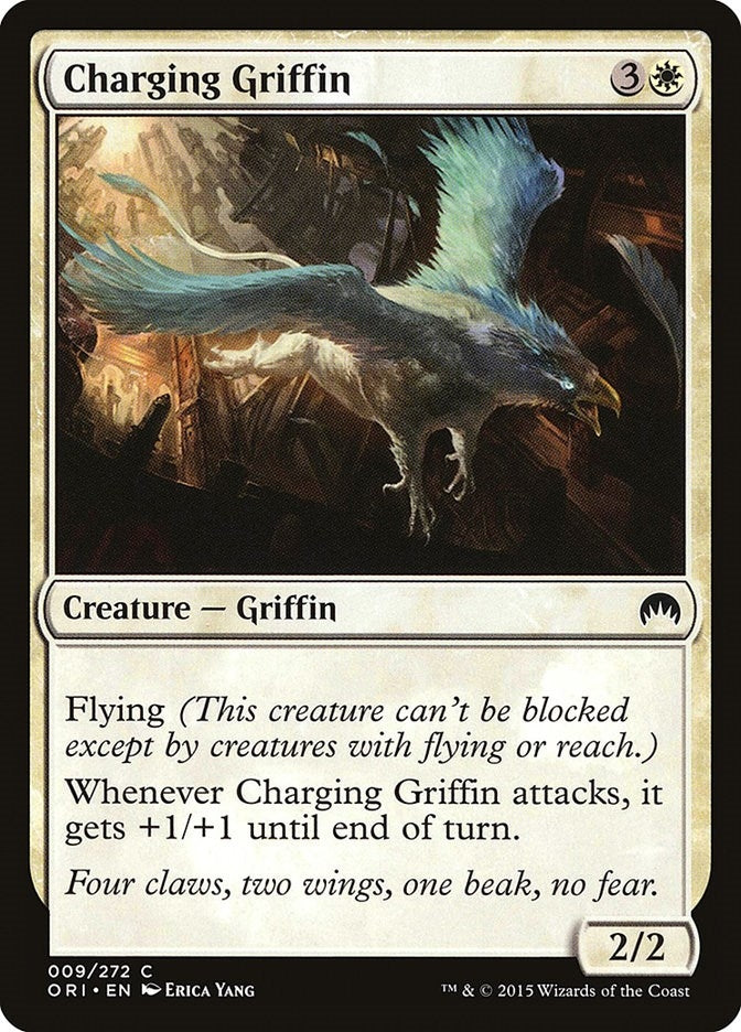 Image for Charging Griffin (Magic Origins) (9) - Magic: The Gathering