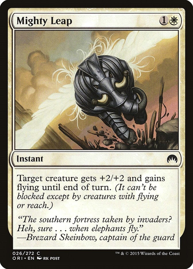 Image for Mighty Leap (Magic Origins) (26) - Magic: The Gathering
