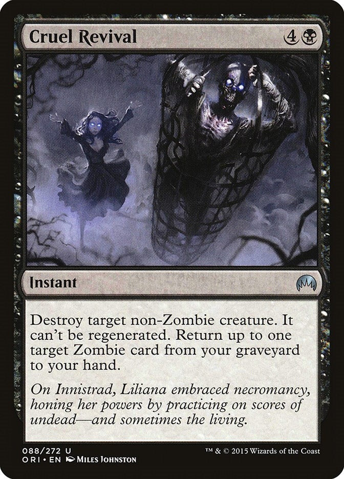 Image for Cruel Revival (Magic Origins) (88) - Magic: The Gathering