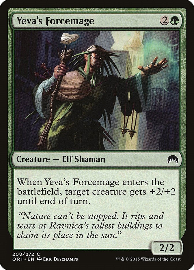 Image for Yeva's Forcemage (Magic Origins) (208) - Magic: The Gathering
