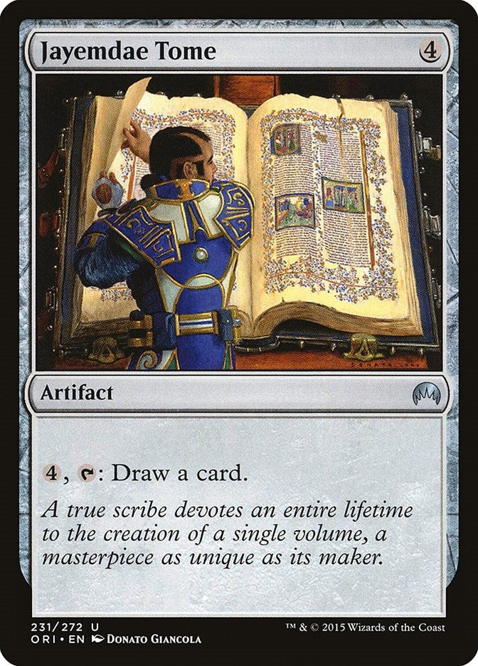 Image for Jayemdae Tome (Magic Origins) (231) - Magic: The Gathering