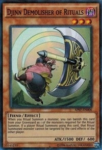Image for Djinn Demolisher of Rituals (Astral Pack 7) (AP07-EN006) - YuGiOh