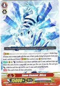 Image for Snow Element, Blizza (Promo Cards) (PR/0183EN) - Cardfight Vanguard