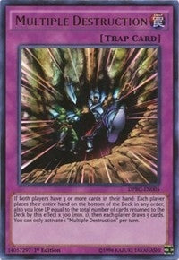 Image for Multiple Destruction (Duelist Pack: Battle City) (DPBC-EN005) - YuGiOh