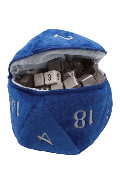 Ultra Pro - D20 Plush Dice Bag - Blue - dice bag