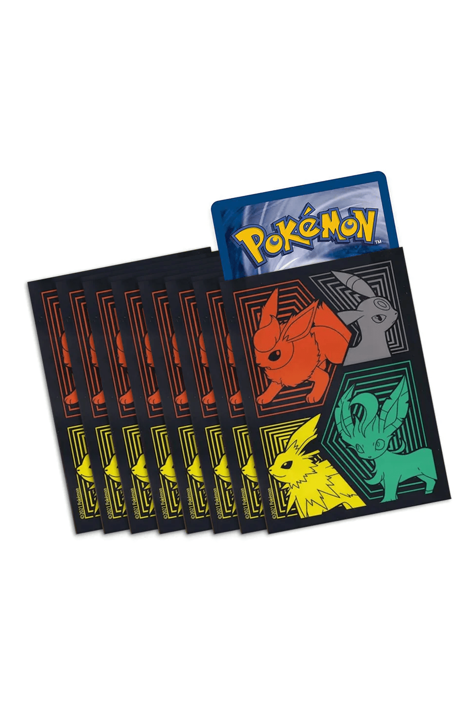 Flareon - Evolving Skies - Card Sleeves ETB Pokemon Sleeves x 65 - Card Sleeves