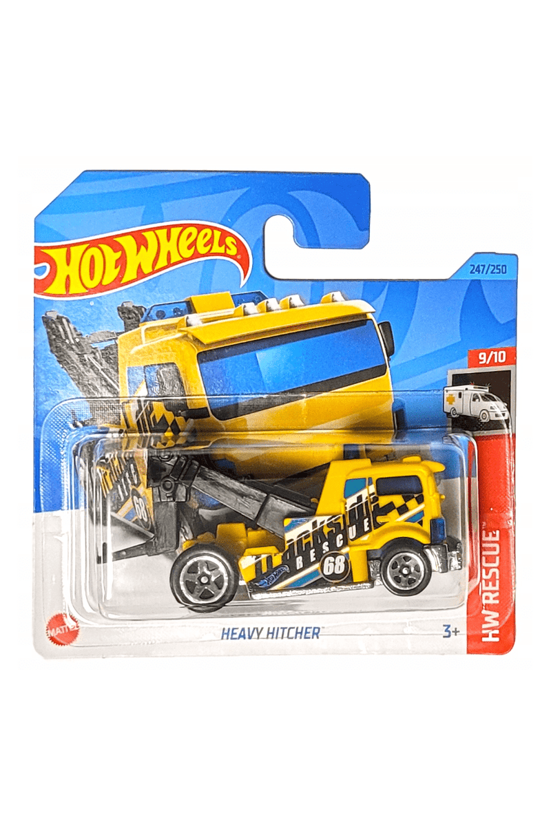 247/250 Hot Wheels - Heavy Hitcher - HW Rescue 9/10 - 2023 - HKJ24 - Hot Wheels