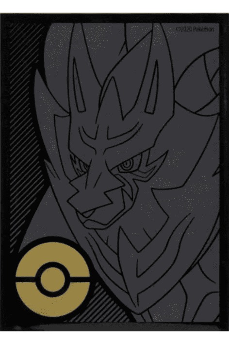 Zamazenta - Card Sleeves ETB Pokemon Sleeves x 65 - Card Sleeves