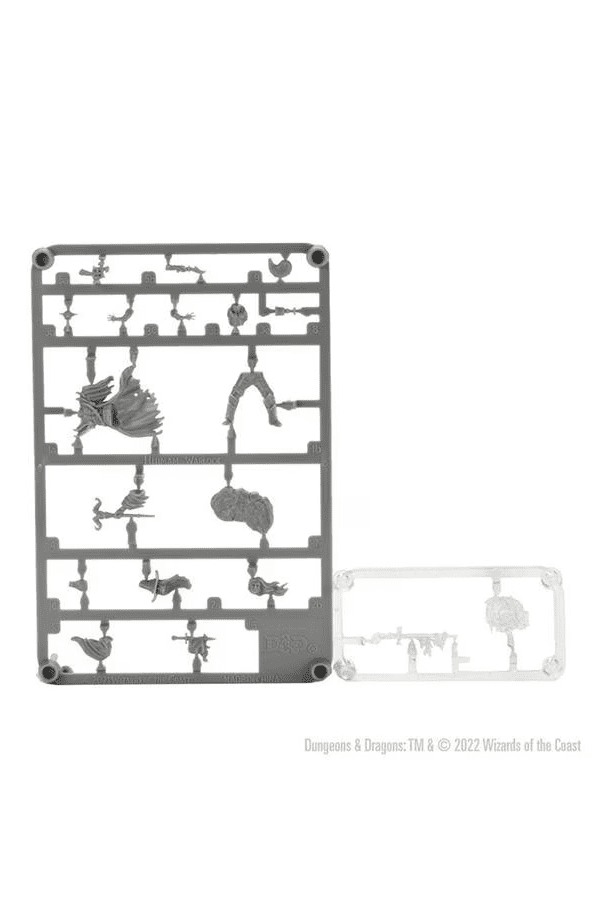 Dungeons & Dragons Frameworks: Human Warlock Male - Dungeons & Dragons