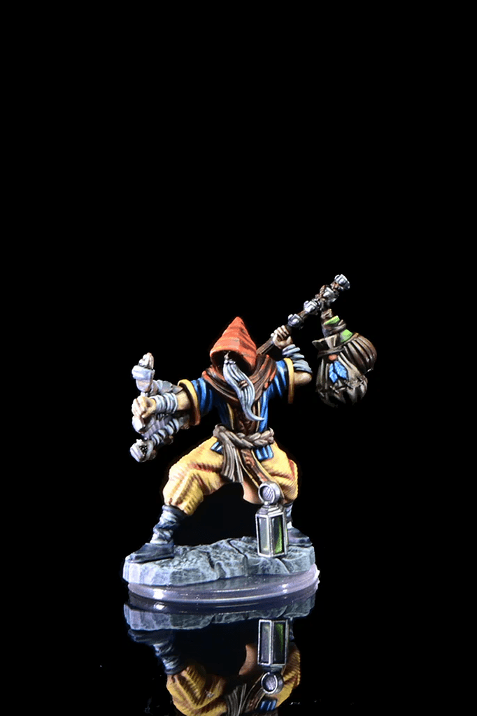 Dungeons & Dragons Frameworks: Human Monk Male - Dungeons & Dragons