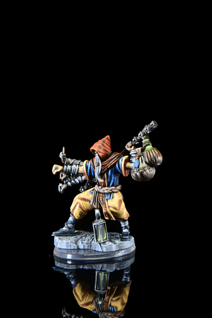 Dungeons & Dragons Frameworks: Human Monk Male - Dungeons & Dragons