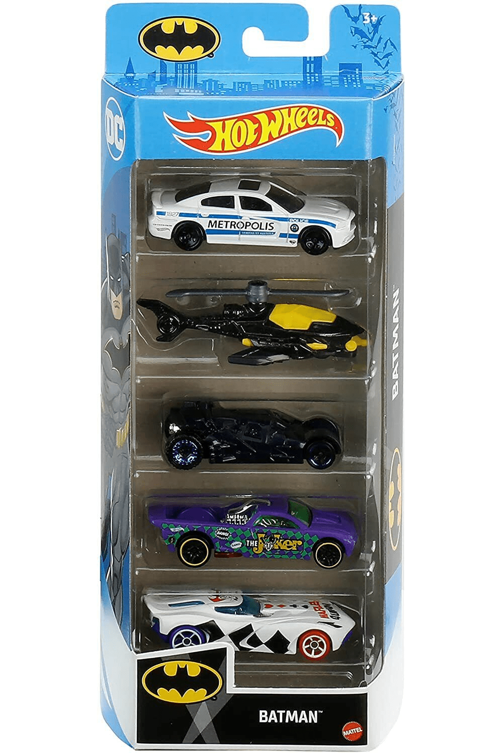 2020 Hot Wheels BATMAN 5 Pack GTN43 - Hot Wheels
