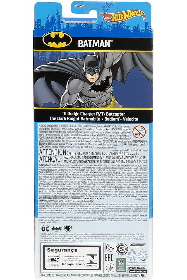 2020 Hot Wheels BATMAN 5 Pack GTN43 - Hot Wheels