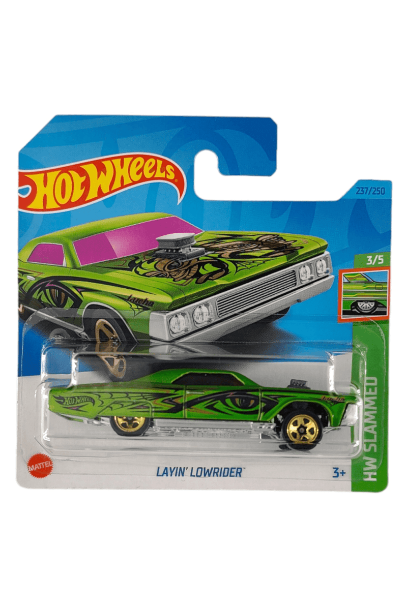 237/250 Hot Wheels - Layin’ Lowrider- HW Slammed 3/5 -2023 - HKJ08 - Hot Wheels