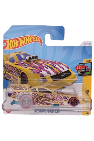 112/250 Hot Wheels - Mustang Funny Car - HW Art Cars 5/10 - HTD55 2024 - Hot Wheels