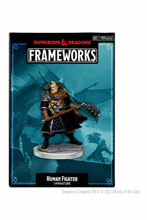 Dungeons & Dragons Frameworks: Human Fighter Male - Dungeons & Dragons