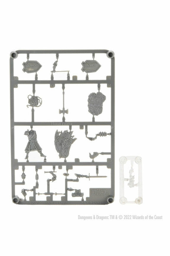 Dungeons & Dragons Frameworks: Human Fighter Male - Dungeons & Dragons