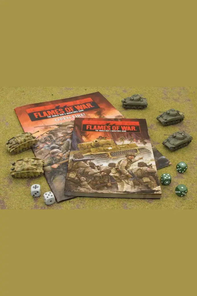 Flames Of War Open Fire Starter Set OOP 2009