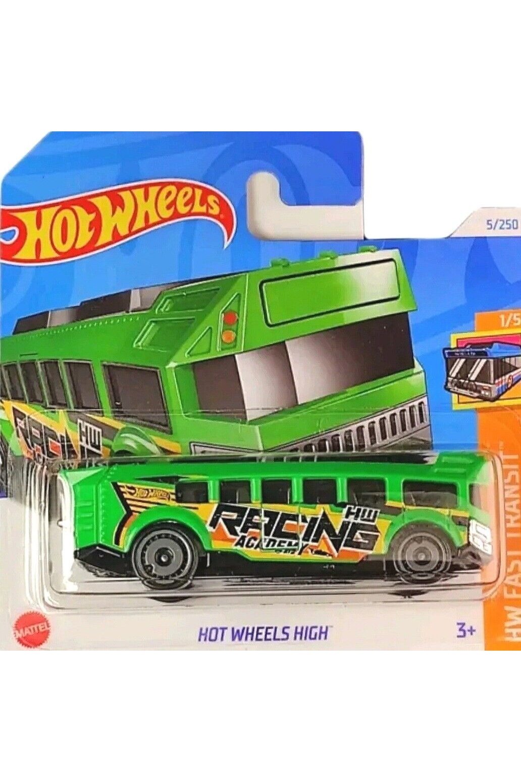 005/250 Hot Wheels - Hot Wheels High - HW Fast Transit 1/5 - HTB58 2024 - Hot Wheels