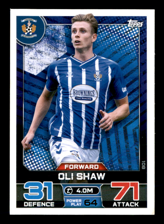 Oli Shaw (2022) - #108 - Sports Card
