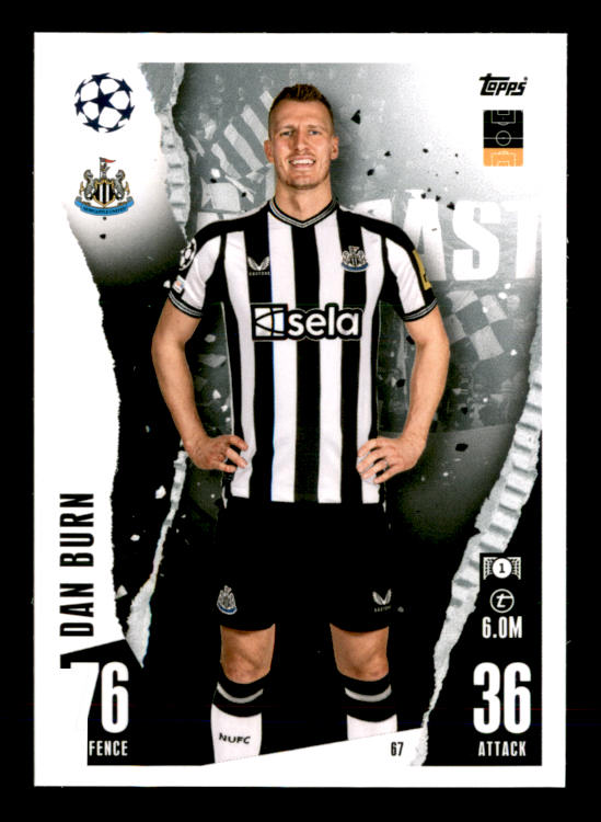 Dan Burn (2023) - #67 - Sports Card