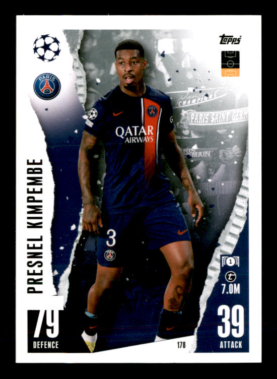 Presnel Kimpembe (2023) - #178 - Sports Card