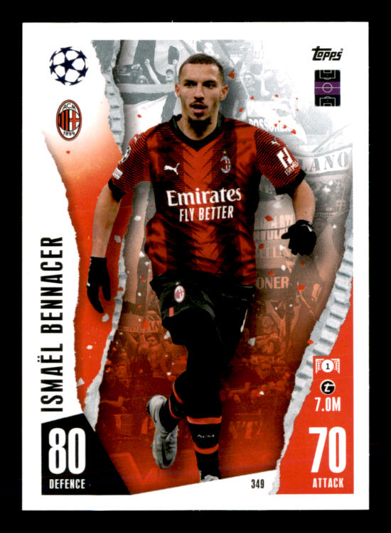 Ismaël Bennacer (2023) - #349 - Sports Card