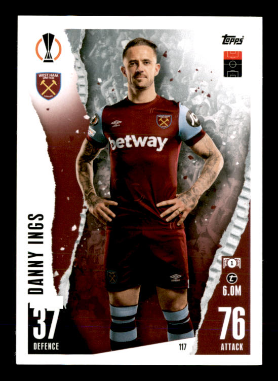 Danny Ings (2023) - #117 - Sports Card
