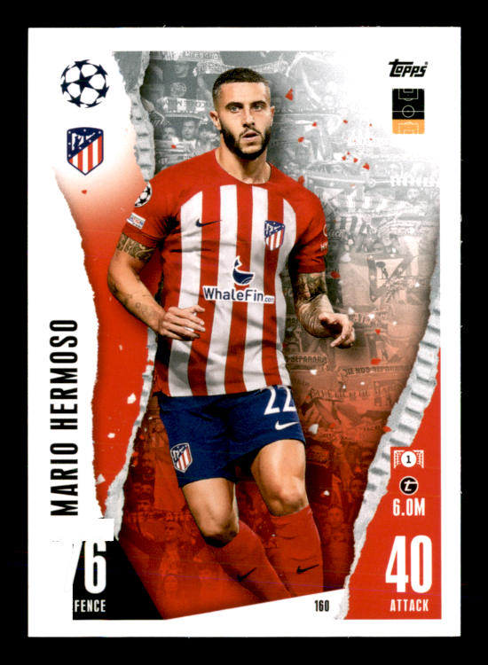 Mario Hermoso (2023) - #160 - Sports Card
