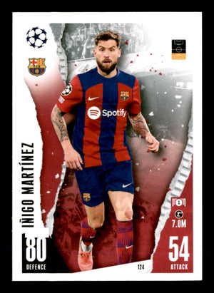 Iñigo Martínez (2023) - #124 - Sports Card