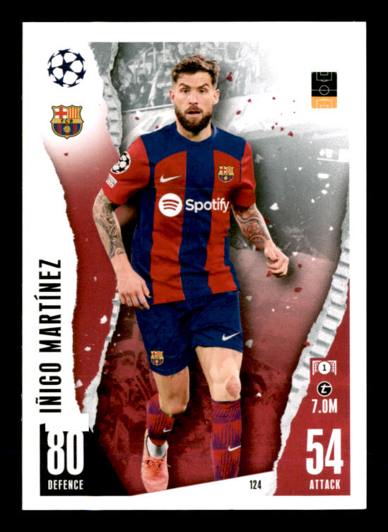 Iñigo Martínez (2023) - #124 - Sports Card