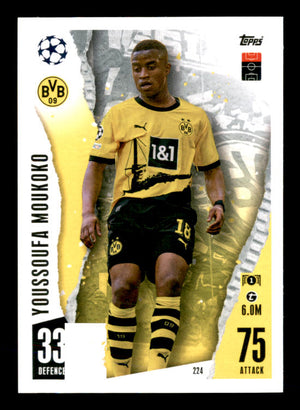 Youssoufa Moukoko (2023) - #224 - Sports Card