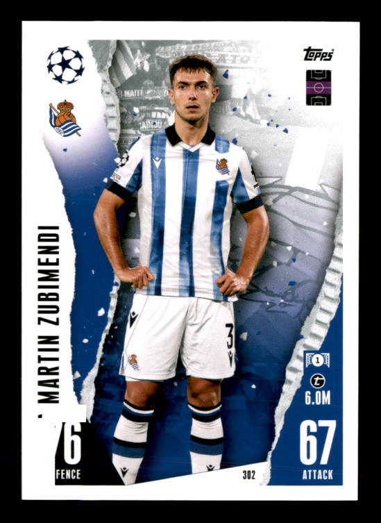 Martín Zubimendi (2023) - #302 - Sports Card